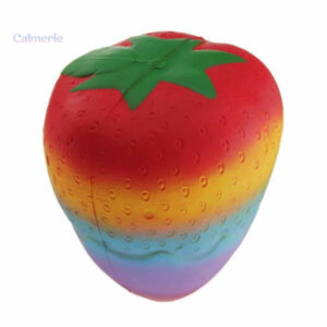 Squishy Fraise Multicolore doux et moelleux