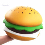 Squishy en forme de hamburger, parfait pour les collectionneurs