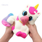 Jouet anti-stress Licorne XXL en mousse souple