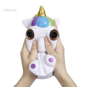 Figurine squishy licorne géante pour une détente amusante