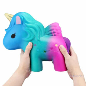 Squishy géant Licorne avec effet galaxy