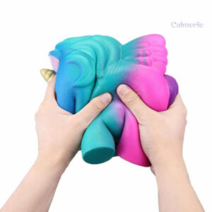 Licorne squishy géant, doux et moelleux