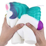 Jouet squishy Licorne géante douce et apaisante