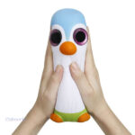Pingouin géant squishy, parfait pour les collectionneurs de jouets