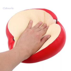 Squishy géant en forme de pomme, coloré et ludique
