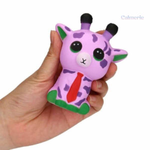Jouet squishy girafe pour soulager le stress