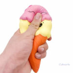 Squishy crème glacée, jouet anti-stress idéal pour les enfants