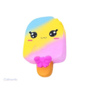 Squishy multicolore en forme de glace