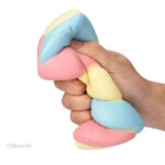 Variété de squishy guimauve en plusieurs couleurs attrayantes