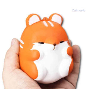 Jouet squishy en forme de hamster pour le stress