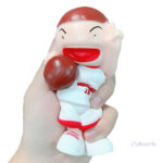 Jouet squishy de basket-ball avec texture douce
