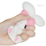 Jouet squishy lapin, parfait pour le soulagement du stress