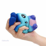 Squishy doux et compressible en forme de lapin