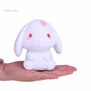 Lapin squishy Kawaii, idéal pour la détente et le jeu