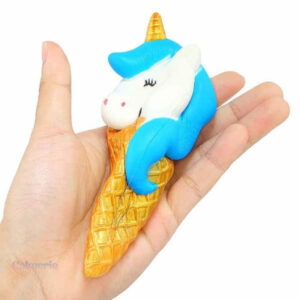 Jouet squishy licorne coloré à presser et manipuler