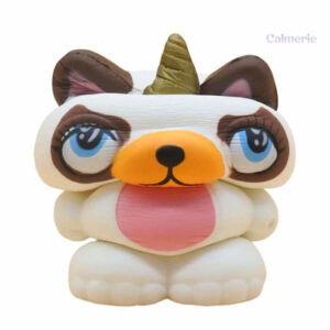 Squishy licorne ours, jouet antistress amusant et mignon