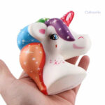 Jouet squishy licorne, doux et apaisant au toucher