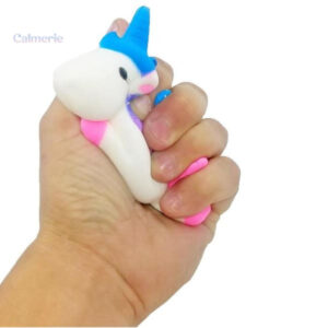 Jouet squishy Licorne aux couleurs galactiques