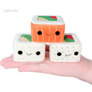 Squishy sushi Maki coloré et attrayant, idéal pour les enfants