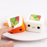 Maki squishy en forme de sushi, parfait pour la collection