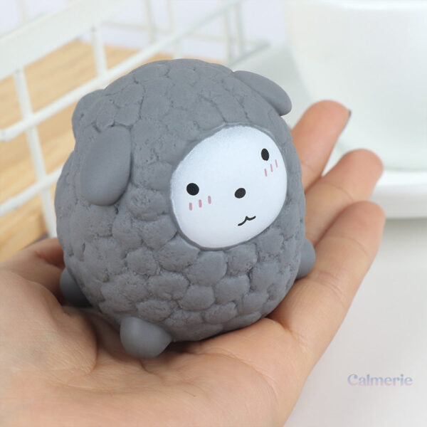 Jouet squishy mouton, idéal pour soulager le stress quotidien