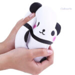 Peluche squishy panda agréable à manipuler