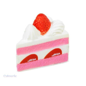 Squishy gâteau en forme de part, doux et amusant