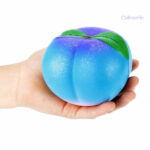 Détail du Squishy Pêche Galaxy avec design coloré et doux
