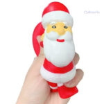 Jouet squishy en forme de Père Noël pour collection