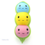 Squishy Petit Pois, jouet anti-stress en forme de pois