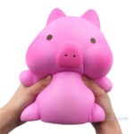 Peluche squishy cochon rose, idéal pour la détente et le stress