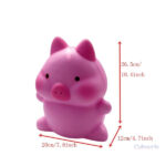 Cochon squishy amusant, parfait pour les collectionneurs et les enfants
