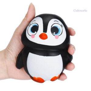 Pingouin squishy en forme adorable pour la détente
