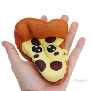 Jouet squishy pizza, parfait pour les moments de détente