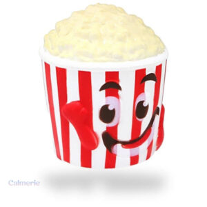 Squishy Popcorn en forme de maïs soufflé amusant