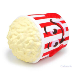 Variation colorée de Squishy Popcorn, parfait pour la détente
