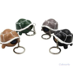 Porte-clé squishy tortue mignonne en silicone
