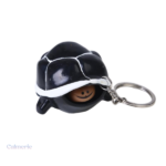 Mini porte-clé tortue squishy à emporter partout