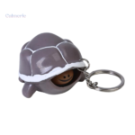 Joli porte-clé en squishy tortue, cadeau amusant