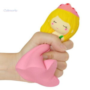 Jouet squishy doux représentant une princesse kawaii