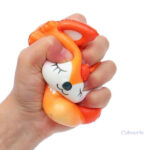 Jouet squishy en forme de renard pour les enfants et adultes