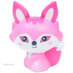 Accessoire squishy renard, compagnon de jeu et de relaxation