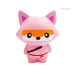 Squishy Renard Ninja en forme de jouet anti-stress