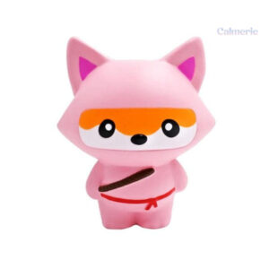 Squishy Renard Ninja en forme de jouet anti-stress