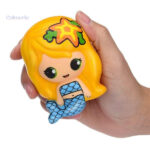 Jouet squishy sirène pour déstresser et s'amuser