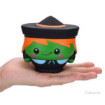Jouet squishy en forme de sorcière, idéal pour la détente