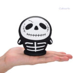 Squishy squelette de couleur blanche, jouet anti-stress