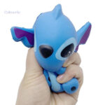 Jouet squishy Stitch coloré, idéal pour la détente