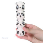 Variation squishy panda, stylo amusant et relaxant pour tous