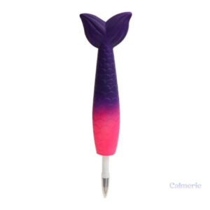 Stylo squishy en forme de poisson, doux et amusant